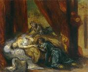 Eugene Delacroix, The Death of Desdemona